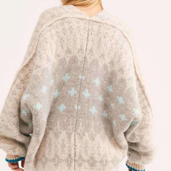 Free People Winter Wonderland Cardi - Picture 3 of 8